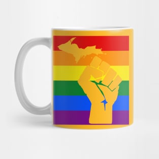 LGBTQ+ Michigan Pride Flag Mug